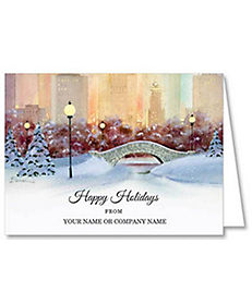 Cards: Winter Bridge Holiday Card